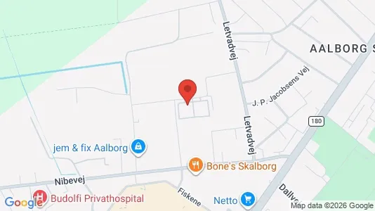 Erhvervslokaler til leje i Aalborg SV - Foto fra Google Street View