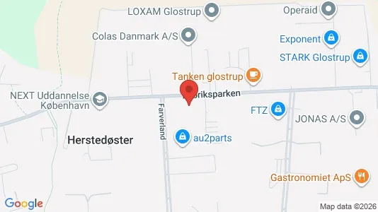 Erhvervslokaler til leje i Glostrup - Foto fra Google Street View