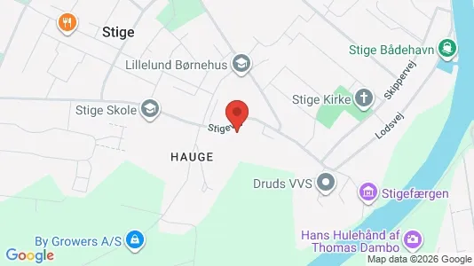 Erhvervslokaler til leje i Odense N - kort over placeringen