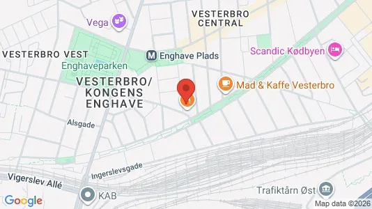 Erhvervslokaler til leje i Vesterbro - Foto fra Google Street View