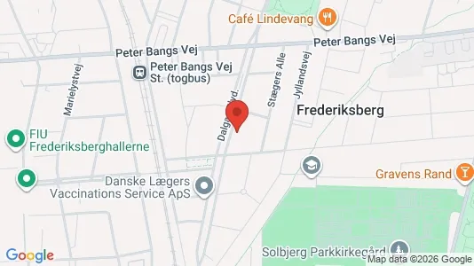 Erhvervslokaler til leje i Frederiksberg - Foto fra Google Street View