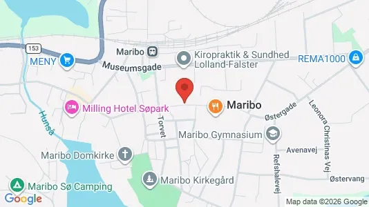 Erhvervslokaler til leje i Maribo - Foto fra Google Street View