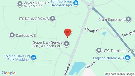 Erhvervslokaler til leje i Kolding - Foto fra Google Street View