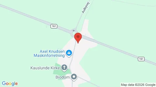 Erhvervslokaler til leje i Middelfart - kort over placeringen