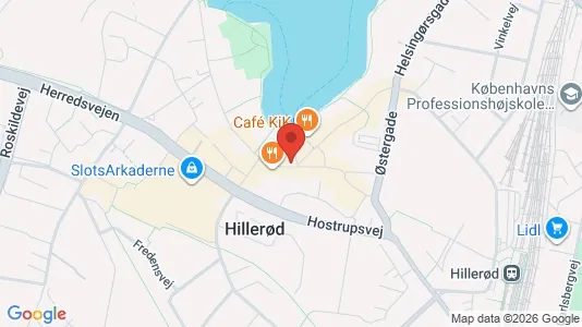 Erhvervslokaler til leje i Hillerød - Foto fra Google Street View