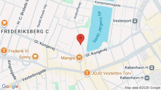 Erhvervslokaler til leje i Frederiksberg C - Foto fra Google Street View