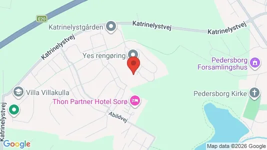 Erhvervslokaler til leje i Sorø - kort over placeringen
