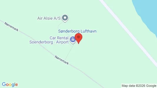 Erhvervslokaler til leje i Sønderborg - kort over placeringen