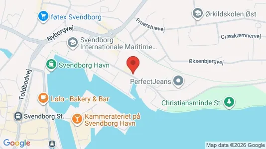 Erhvervslokaler til leje i Svendborg - Foto fra Google Street View