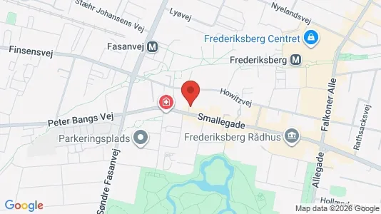 Erhvervslokaler til leje i Frederiksberg - Foto fra Google Street View