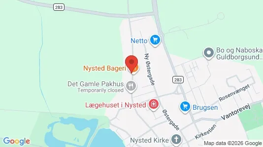 Erhvervslokaler til leje i Nysted - Foto fra Google Street View