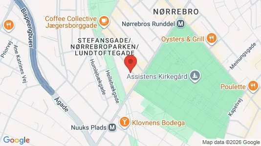Erhvervslokaler til leje i Nørrebro - Foto fra Google Street View