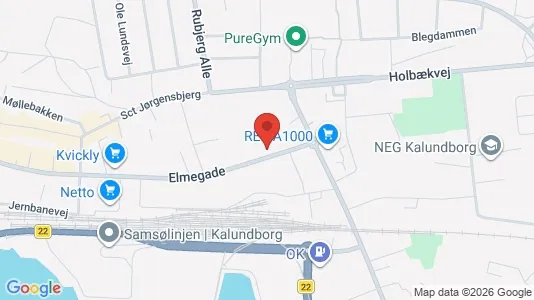 Erhvervslokaler til leje i Kalundborg - Foto fra Google Street View