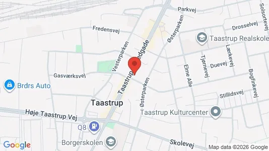 Erhvervslokaler til leje i Taastrup - Foto fra Google Street View