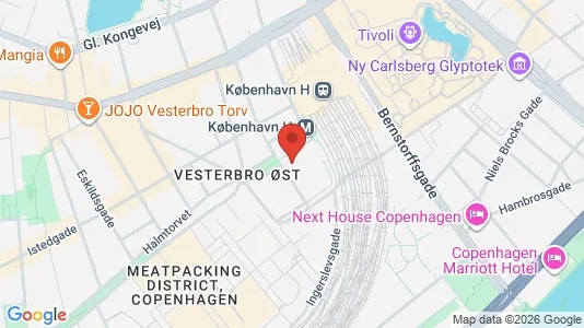 Erhvervslokaler til leje i Vesterbro - Foto fra Google Street View
