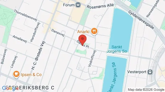 Erhvervslokaler til leje i Frederiksberg C - Foto fra Google Street View