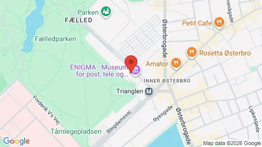 Erhvervslokaler til leje i Østerbro - Foto fra Google Street View