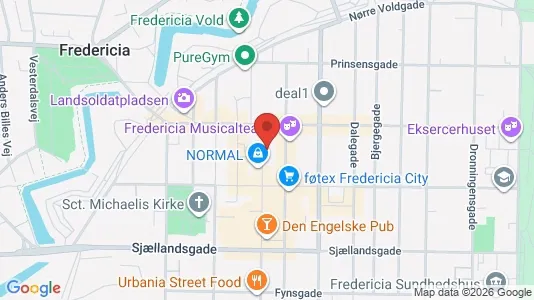 Erhvervslokaler til leje i Fredericia - Foto fra Google Street View