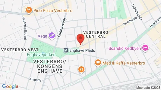 Erhvervslokaler til leje i Vesterbro - Foto fra Google Street View