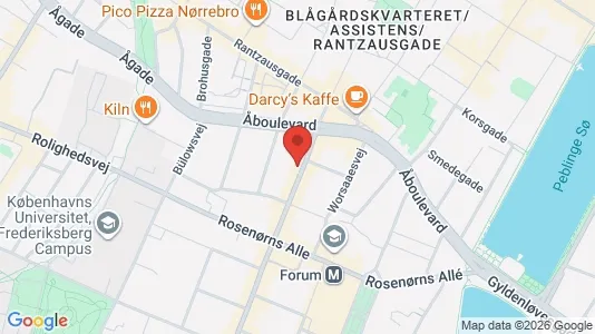 Erhvervslokaler til leje i Frederiksberg C - Foto fra Google Street View