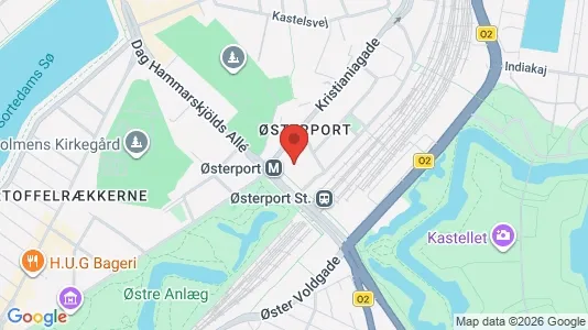 Erhvervslokaler til leje i Østerbro - Foto fra Google Street View
