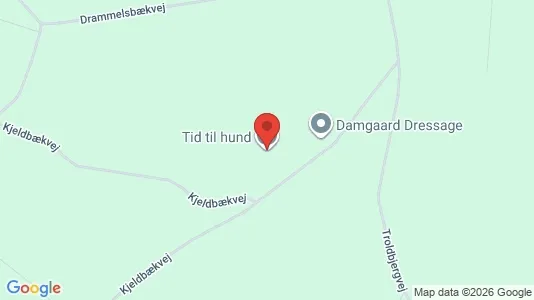 Erhvervslokaler til leje i Odder - kort over placeringen