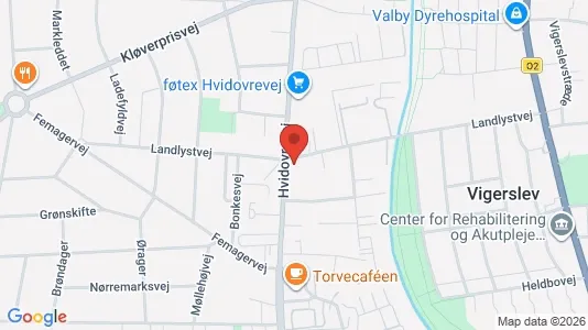 Erhvervslokaler til leje i Hvidovre - Foto fra Google Street View