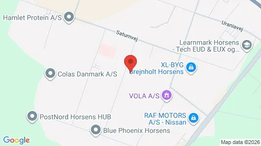 Erhvervslokaler til leje i Horsens - Foto fra Google Street View
