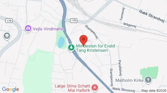 Erhvervslokaler til leje i Vejle Centrum - Foto fra Google Street View