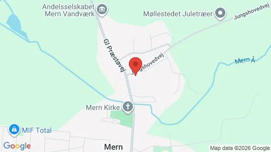 Erhvervslokaler til leje i Mern - Foto fra Google Street View