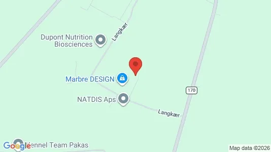 Erhvervslokaler til leje i Haderslev - kort over placeringen