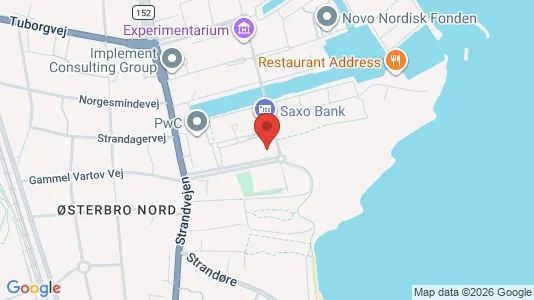 Erhvervslokaler til leje i Hellerup - kort over placeringen