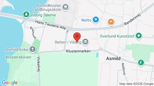 Erhvervslokaler til leje i Viborg - Foto fra Google Street View