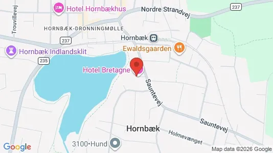 Erhvervslokaler til leje i Hornbæk - Foto fra Google Street View