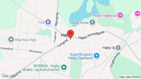 Erhvervslokaler til leje i Højby - Foto fra Google Street View