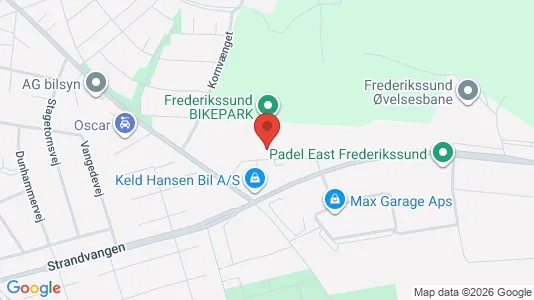 Erhvervslokaler til leje i Frederikssund - Foto fra Google Street View