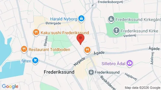 Erhvervslokaler til leje i Frederikssund - Foto fra Google Street View
