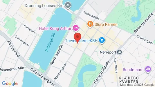 Erhvervslokaler til leje i København K - Foto fra Google Street View