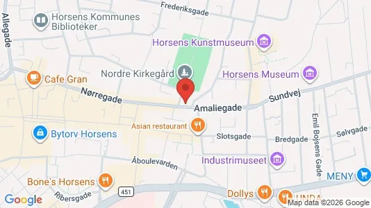 Erhvervslokaler til leje i Horsens - Foto fra Google Street View