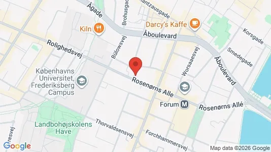 Erhvervslokaler til leje i Frederiksberg C - Foto fra Google Street View
