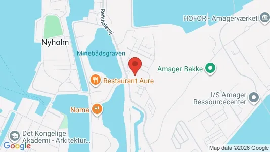 Erhvervslokaler til leje i København K - kort over placeringen