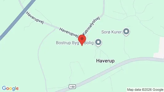 Erhvervslokaler til leje i Sorø - kort over placeringen