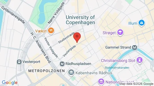 Erhvervslokaler til leje i København K - kort over placeringen