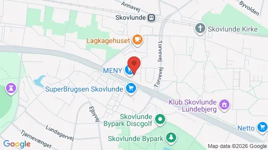 Erhvervslokaler til leje i Skovlunde - kort over placeringen