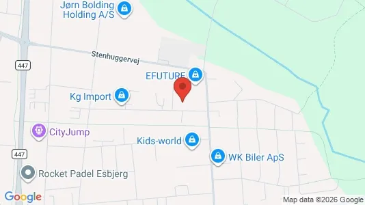 Erhvervslokaler til leje i Esbjerg V - Foto fra Google Street View