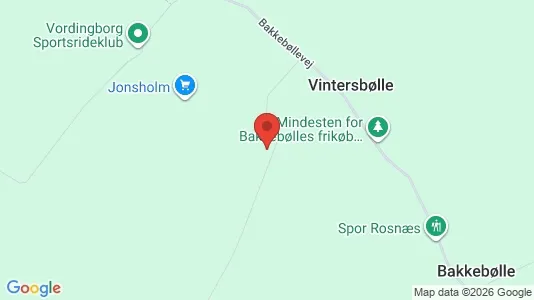 Erhvervslokaler til leje i Vordingborg - kort over placeringen