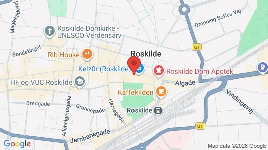 Erhvervslokaler til leje i Roskilde - Foto fra Google Street View