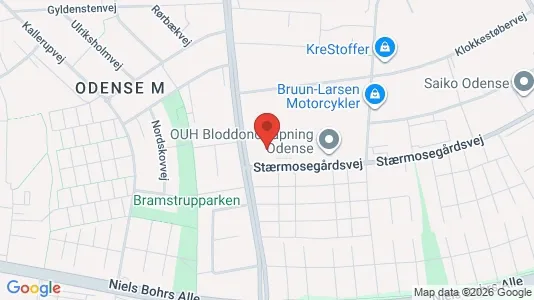 Erhvervslokaler til leje i Odense M - Foto fra Google Street View