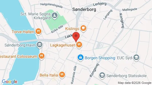 Erhvervslokaler til leje i Sønderborg - Foto fra Google Street View