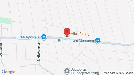 Erhvervslokaler til leje i Nykøbing Sjælland - kort over placeringen